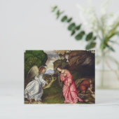 Carte Postale Hagar et l'Ange (Debout devant)