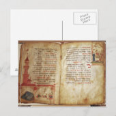 Carte Postale Haggadah pour la veille de la Pâque (Devant / Derrière)