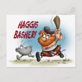 Carte Postale Haggis Basher