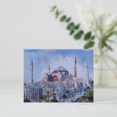 Carte postale Hagia Sophia 2 (Debout devant)
