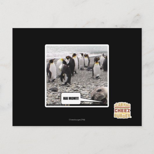 CARTE POSTALE HAI MOM ! ! ! (Devant)