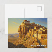Carte Postale Haid al Jazil Yemen Travel (Devant / Derrière)