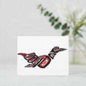 Carte Postale Haida Loon (Debout devant)