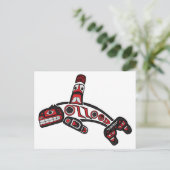 Carte Postale Haida Orca 2012 (Debout devant)