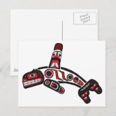 Carte Postale Haida Orca 2012 (Devant / Derrière)