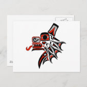 Carte Postale Haida Wolf 2012 (Devant / Derrière)