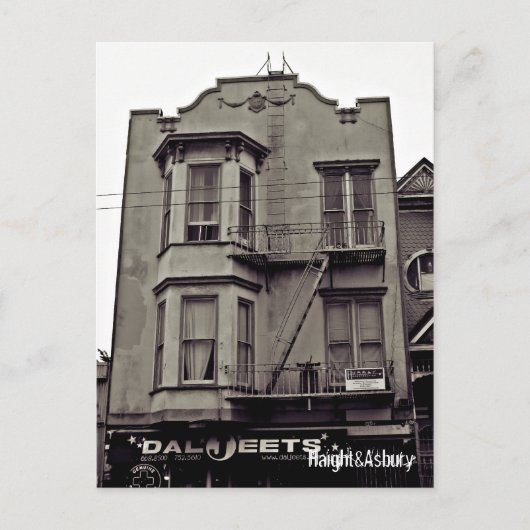 Carte Postale haight&asbury (Devant)
