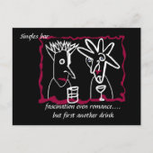 Carte Postale Haiku - Bar Singles (Devant)