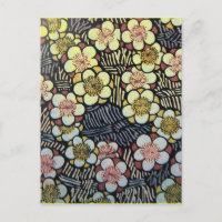 HAIKU/ FLEURS DE PRINTEMPS JAUNE ROSE BLANC NOIR