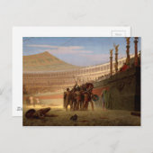 Carte Postale Hail César Nous qui sommes sur le point de mourir  (Devant / Derrière)