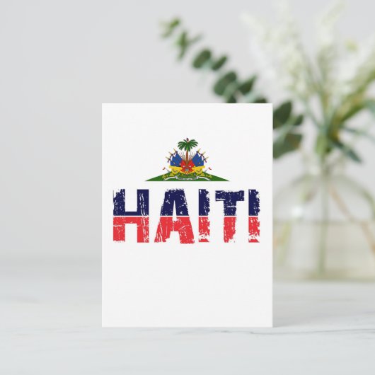 CARTE POSTALE HAÏTI (Debout devant)