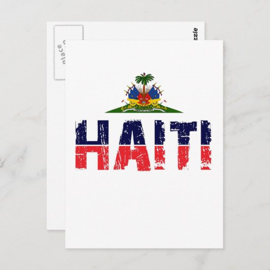 CARTE POSTALE HAÏTI (Devant / Derrière)