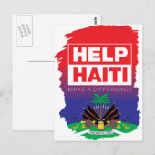 Carte Postale Haïti_Aide (Devant / Derrière)