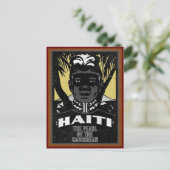 Carte Postale HAÏTI La Perle des Caraïbes (Debout devant)