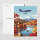 Carte Postale Hakone, Japon (Devant / Derrière)