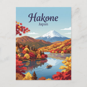 Carte Postale Hakone, Japon