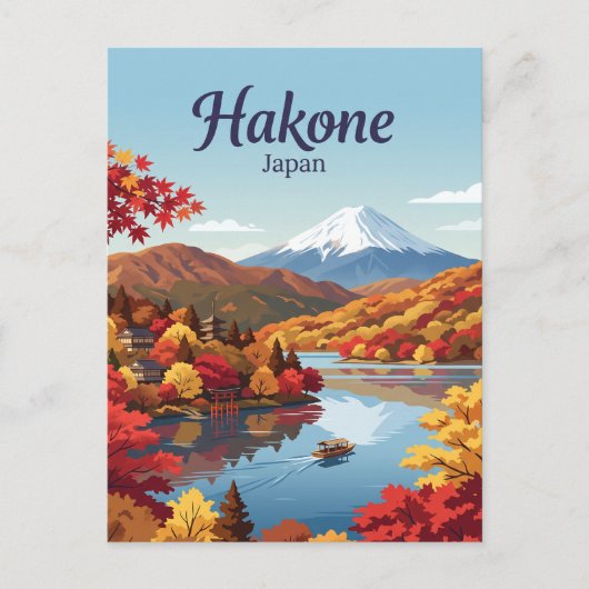Carte Postale Hakone, Japon (Devant)
