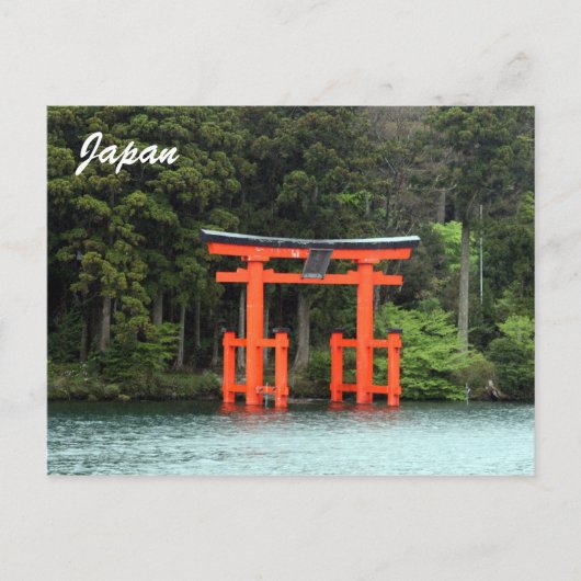 Carte Postale hakone torii (Devant)
