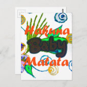 Carte Postale Hakuna Matata Baby.png (Devant / Derrière)