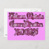 Carte Postale Hakuna Matata Communication ROCKS Art Print (Devant / Derrière)