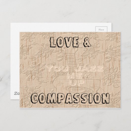 Carte Postale Hakuna Matata Humble Pie I love Jazz (Devant / Derrière)