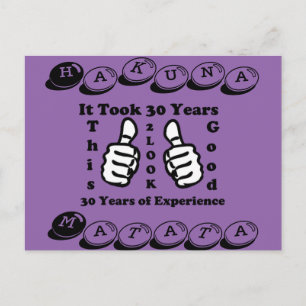 Carte Postale Hakuna Matata Il a fallu 30 ans pour regarder ce b