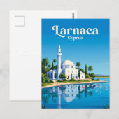 Carte Postale Hala Sultan Tekke Chypre (Devant / Derrière)