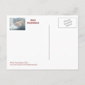 CARTE POSTALE " HALEAKALA DANS LES NUAGES" (Dos)