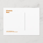 CARTE POSTALE "HALEAKALA IN THE CLOUDS" (Dos)