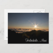 Carte Postale Haleakala Maui (Devant / Derrière)