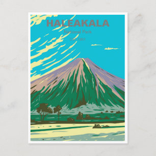 Carte Postale Haleakala National Park Maui Hawaii Vintage Voyage