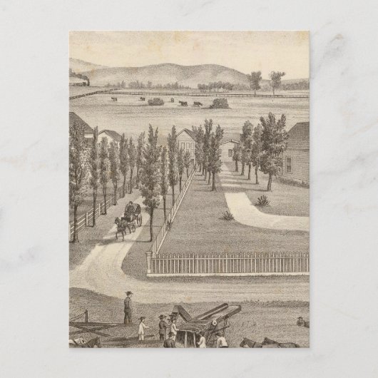 Carte Postale Haley res, ferme (Devant)