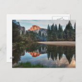 Carte Postale Half Dome and Merced (Devant / Derrière)