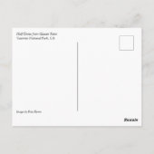 Carte Postale Half Dome depuis Glacier Point, Yosemite, CA (Dos)