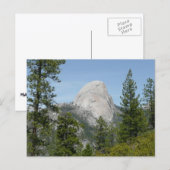 Carte Postale Half Dome depuis Panorama Trail II (Devant / Derrière)