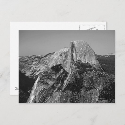 Carte Postale Half Dome est une caractéristique bien connue de Y (Devant / Derrière)