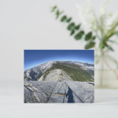 Carte Postale Half Dome vu depuis les câbles - Yosemite (Debout devant)
