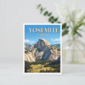 Carte Postale Half Dome Yosemite (Debout devant)