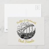 Carte postale Halifax Dartmouth N.S Best Friends (Devant / Derrière)