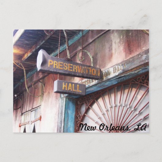 Carte Postale Hall de conservation (Devant)