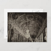Carte Postale Hall des miroirs, Château Versailles 2 (Devant / Derrière)