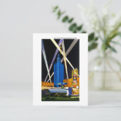 Carte Postale Hall of Science, Foire mondiale de Chicago (Debout devant)