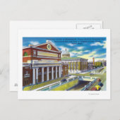 Carte Postale Hall symphonique, Horticulture (Devant / Derrière)