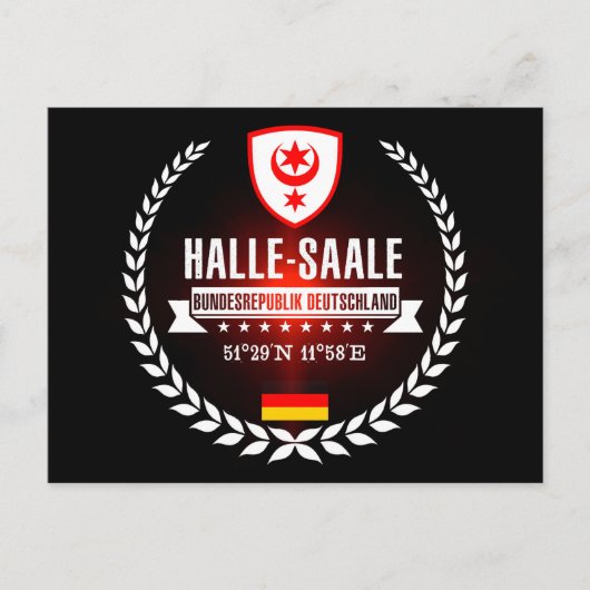 Carte Postale Halle-Saale (Devant)
