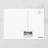 Carte Postale Hallelu Yah ! (doré) (Dos)