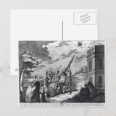 Carte Postale Halley's Comet Observé en 1759 par Cassini III (Devant / Derrière)