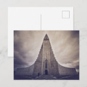 Carte Postale Hallgrímskirkja (Devant / Derrière)