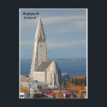 Carte Postale Hallgrímskirkja, Reykjavik, Islande<br><div class="desc">Hallgrímskirkja,  Reykjavik,  Islande</div>