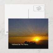 Carte Postale Hallow Be Thame Name (Devant / Derrière)