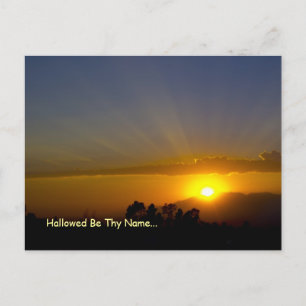Carte Postale Hallow Be Thame Name